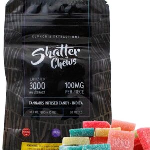 Euphoria Extractions Shatter Chews Party Pack 3000mg