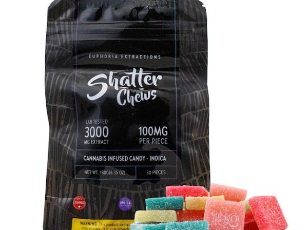 Euphoria Extractions Shatter Chews Party Pack 3000mg
