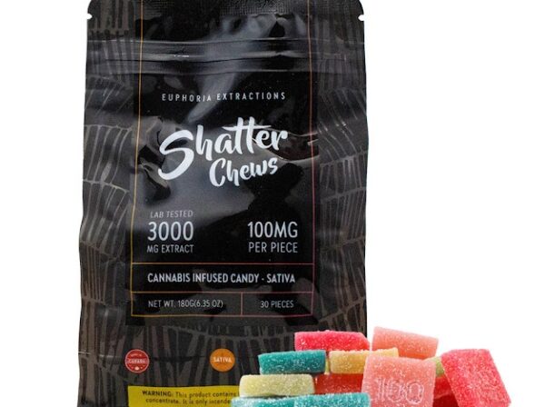 Euphoria Extractions Shatter Chews Party Pack 3000mg - Image 2