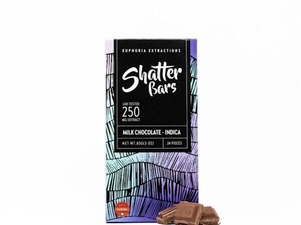 Euphoria Extractions Shatter Bars 250 mg