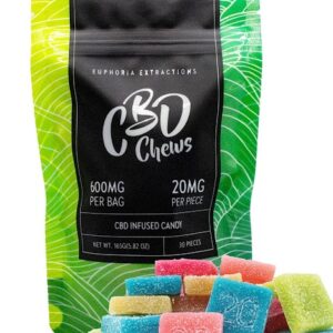 Euphoria Extractions CBD Chews 600mg