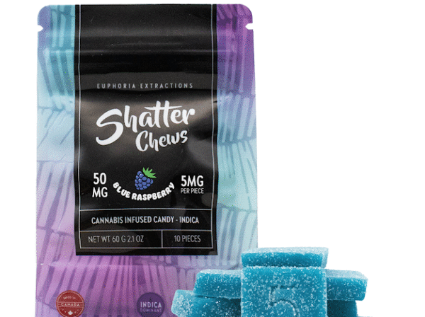 Euphoria Extractions Shatter Chews 5mg chews  10 pack