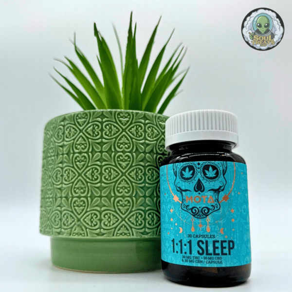 MOTA Sleep 1:1:1 THC/CBN/CBD Capsules