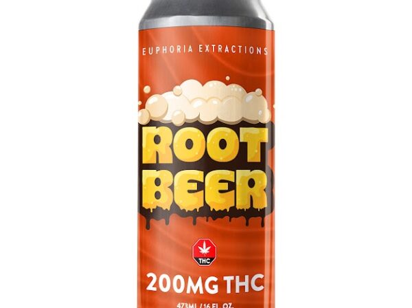 Euphoria Extractions Root Beer THC Beverage 200mg