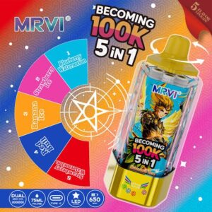 MRVI Becoming 5 In 1 100K Puffs Nicotine Vape